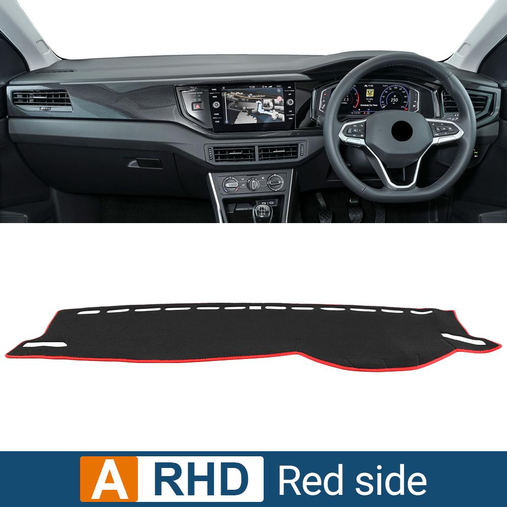 For Volkswagen VW Polo AW1 BZ1 2017- 2024 2025 Car Dashboard Non-Slip Cover Avoid Light Anti-UV Carpet