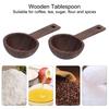 Wooden Measuring Spoon Elegant Walnut Teaspoon Coffee Accessories Wooden Spoon  Coffee Brewing