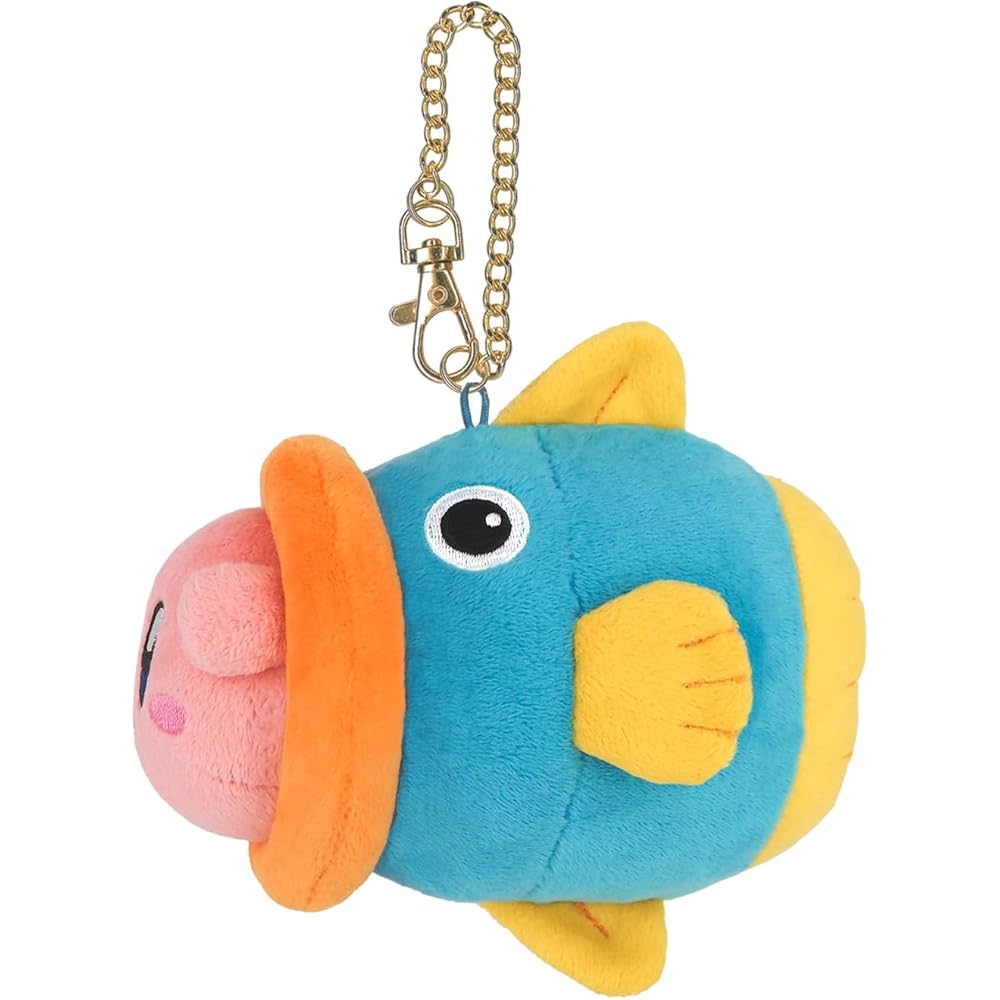 Sanei Boeki Kirby All Star Collection Kain & Kirby Plush Toy 9x14x12cm