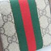 Used GUCCI Tri-fold wallet 523174 Sherry line Ofidia leather Brown Accessory