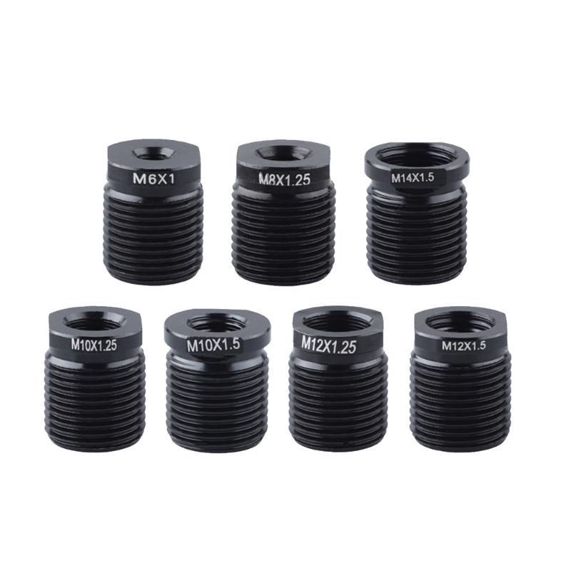 

7pcs Universal Car Gear Shifts Knob Adapter Set Quick Installation No Tool Needed Strong Metal Construction for Vehicle 1