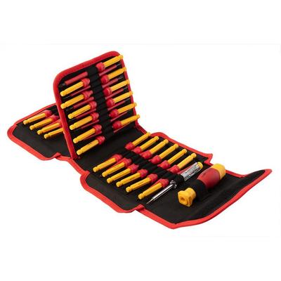 Schraubendreher-Bit-Satz mit Halter 1000V 50 Teile - T N01-309