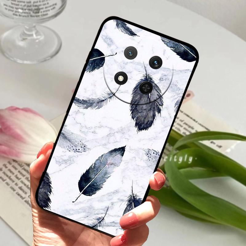 For Honor Magic7 Lite Case BRP-NX1 Luxury Painted Cover Soft TPU Silicone Cases For Honor X9C Magic7Lite X60 Pro X60Pro Fundas