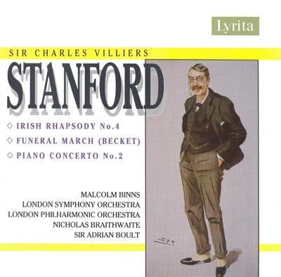 CD CHARLES VILLIERS STANFORD, MALCOLM  - Irish Rhapsody No.4 - Funeral March SRCD219 Lyrita Recorded 1992 Japan Classical Used