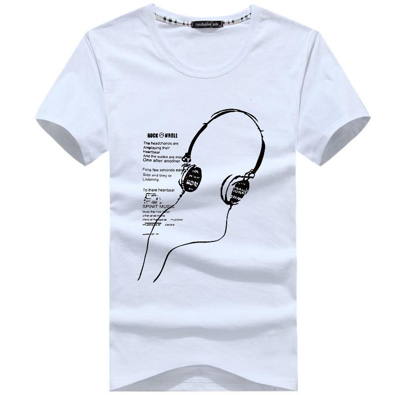 Premium Cotton Plus Size L-5xl Tee Shirt For Men Featuring Classic Summer Style
