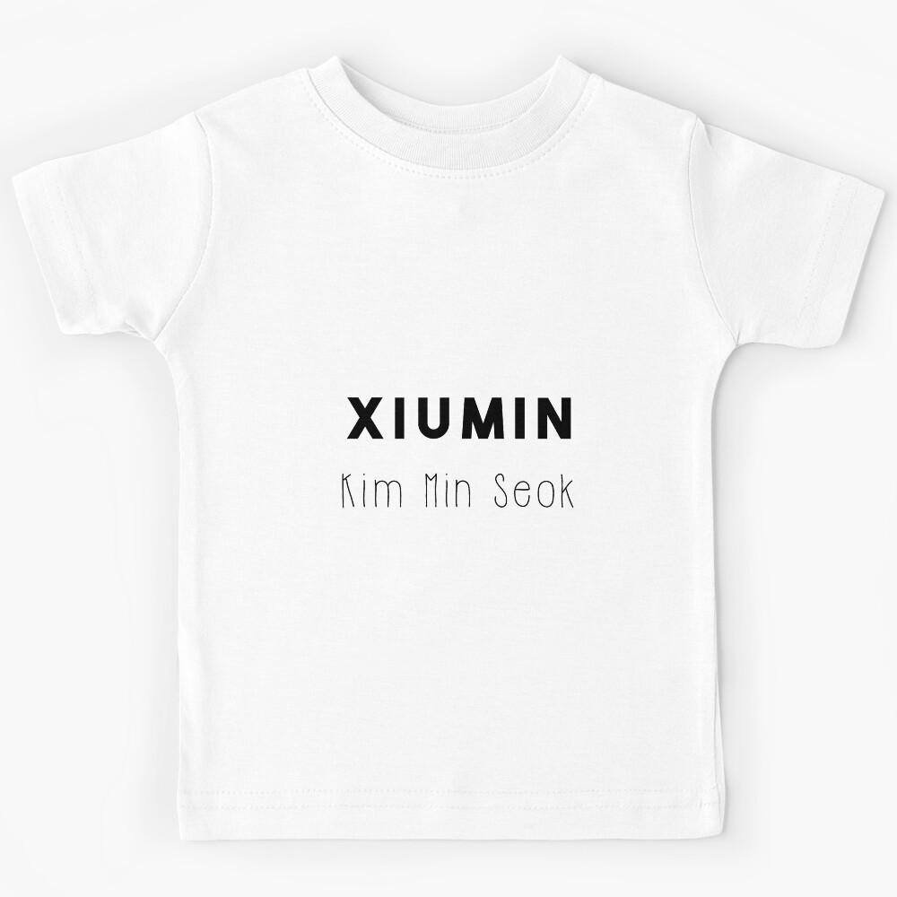 Xiumin exo Kids T-Shirt 160