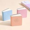 1pcs Mini Square Watercolor Sketchbooks,1.1x1.1inch, 18 Sheets/96 Pages Thick Paper, Faux Leather Cover - Art Painting Supplies
