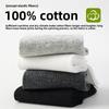 Cotton Socks, Men's Mid-length Summer/autumn Mesh Breathable Shallow-mouth Sports Anti-odor Business Suit Leather Shoes, Long Socks