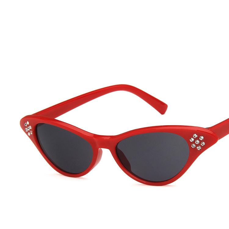 Vintage Cateye Sunglasses Women Sexy Retro Small Cat Eye Sun Glasses Brand Designer Colorful Eyewear For Female