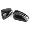 2pcs Side Rearview Mirror Cover Decorative Trim Cap Fit for Mercedes Benz A B C E CLS CLA GLA