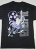 1400 Viz Naruto Shippuden Sasuke Uchiha Schwarz Erwachsener Großes T-Shirt
