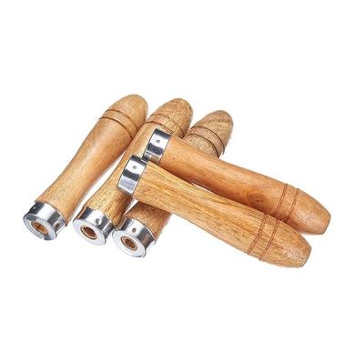 Güçlü Metal Yaka Ahşap Törpü Sapı 9cm Taşınabilir
