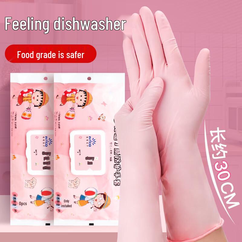 

Одноразовые нитриловые перчатки INTCO M