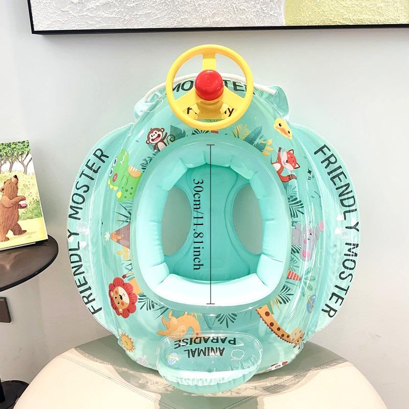 Summer 2026 Outdoor Steering Wheel Swimming Ring with Various Cartoon Designs A Must-have Swimming Toy and Water Accessory