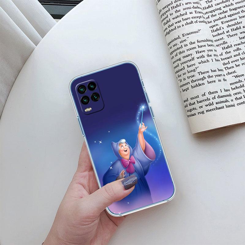 Cinderella Transparent Phone Case for Motorola Moto G7 G8 G9 G84 G85 G73 G24 G15 Z2 Play Power Plus