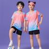 Ensemble d'uniforme de sport respirant évacuant la transpiration pour adultes et enfants - Football, Entraînement, Corde à sauter, Badminton