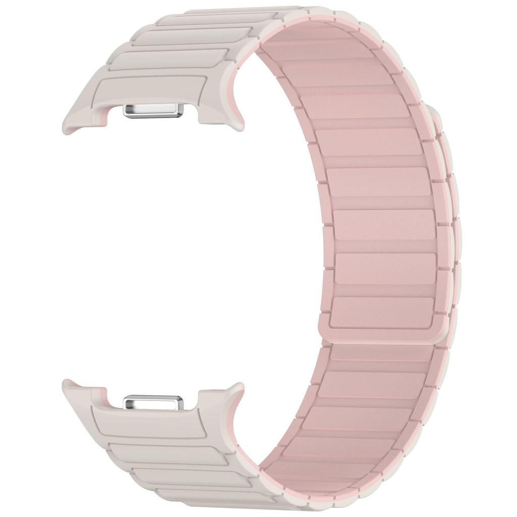 No Gaps Silicone Strap For Samsung Galaxy Watch 8 40mm 44mm Sports Magnetic Bracelet For Galaxy Watch 8 Classic 46mm Wristband