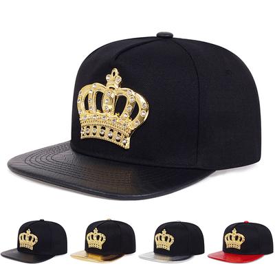 Sommermode Krone Dekoration Baseball Kappe Paar Outdoor Reise Hut Männer Hip Hop Caps Freizeit Sonnenschutz Hüte Trucker Hut Schiebermütze
