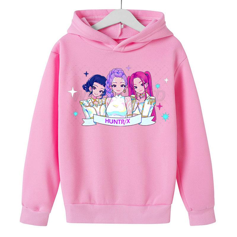 Kinder Unisex Hoodies & Sweatshirts KPop Dämonenjäger Mode Kinder Hoodie Lässiger Hoodie