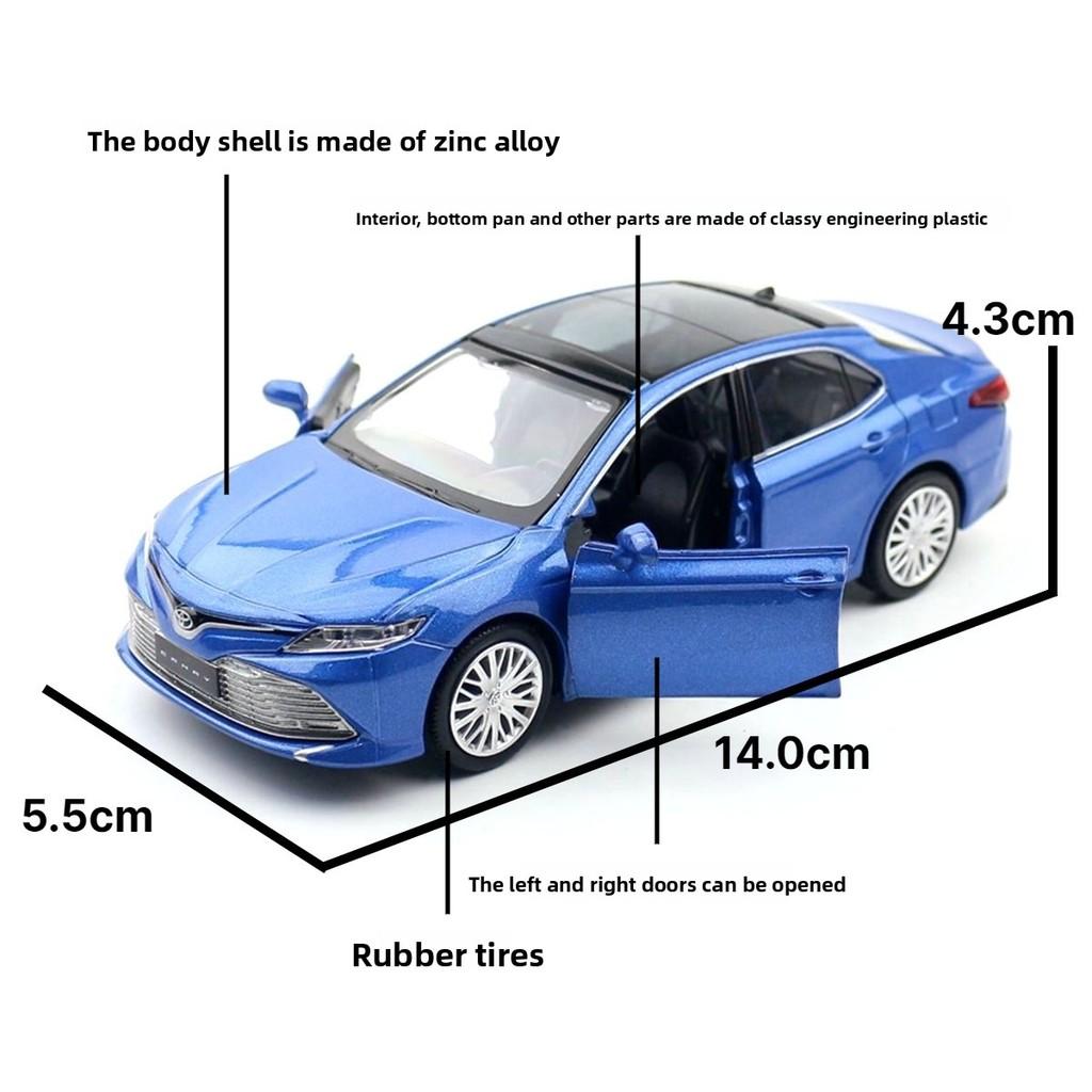 Camry Alloy Car Model 134 Toy Camry Diecast Collectors Vehicle Gifting Display
