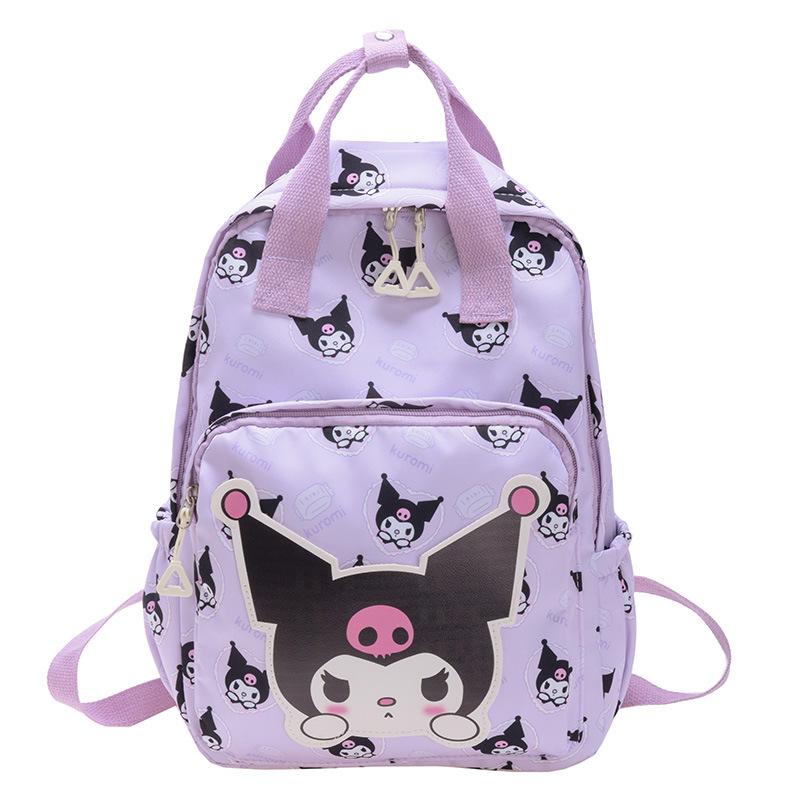 Kindergarten Student Schoolbag Cartoon Cute Foreign Style Printed Children'S Backpack Summer Children'S Bag