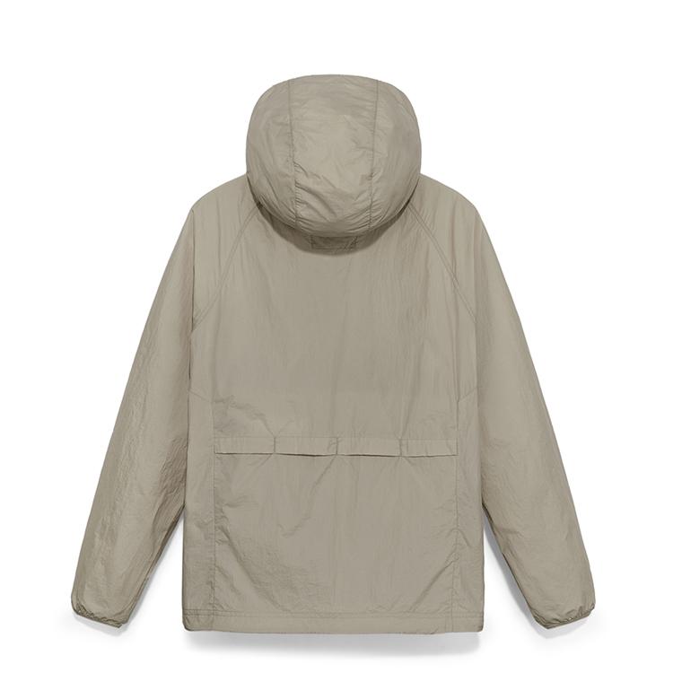 Timberland Solid Color Hooded Zipper Loose UV Protection Waterproof Sun Protection Jacket Men Jacket Laurel-Oak A5NHC-DH5