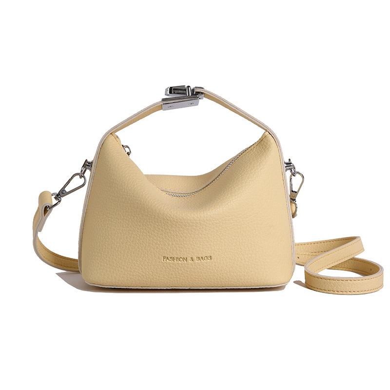 Stylish Lunch Box Bag Casual and Retro Single-shoulder Crossbody Small Square Bag