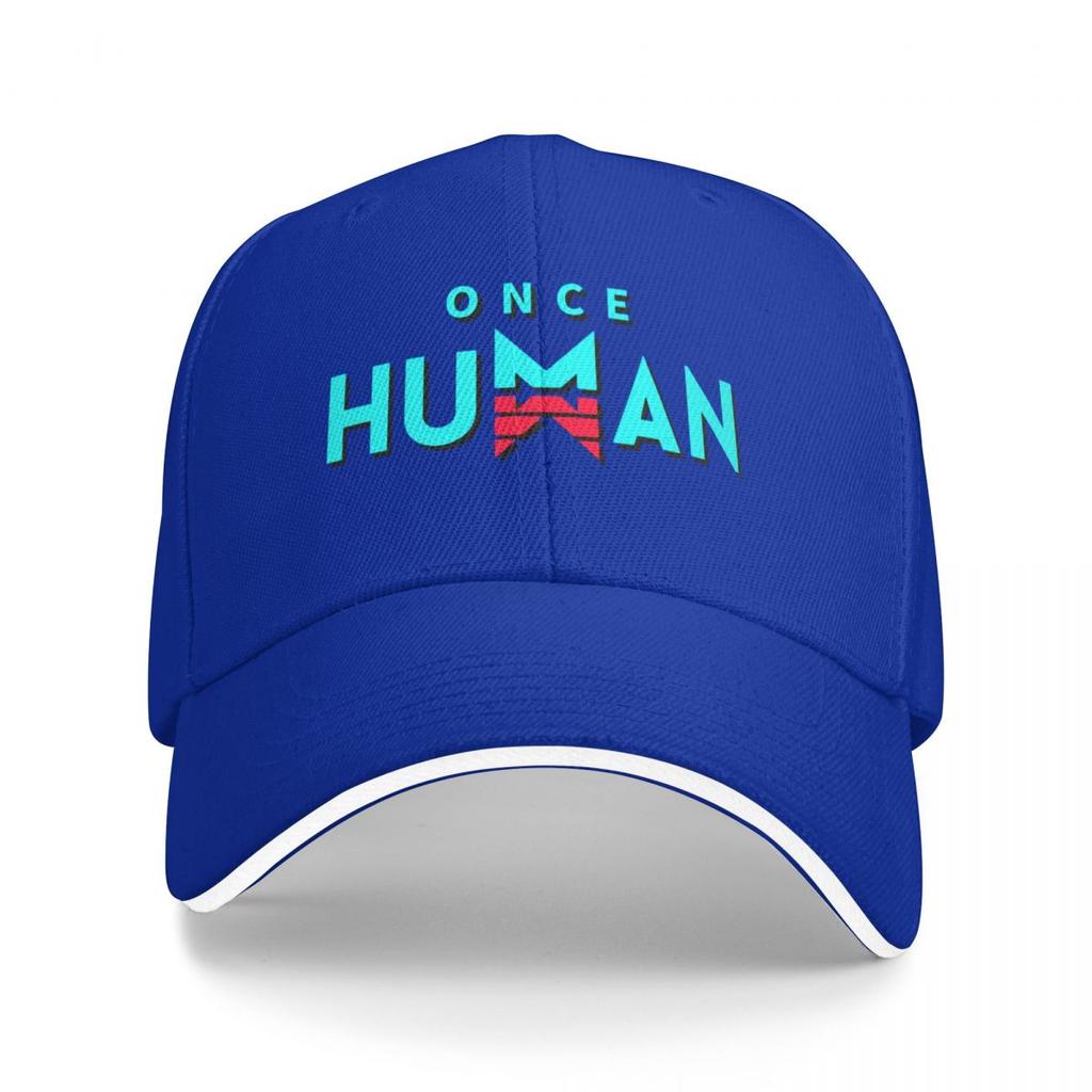 Once Human Logo + Baseball Cap New In The Hat Fishing Cap Elegant Women's Hats Men's
