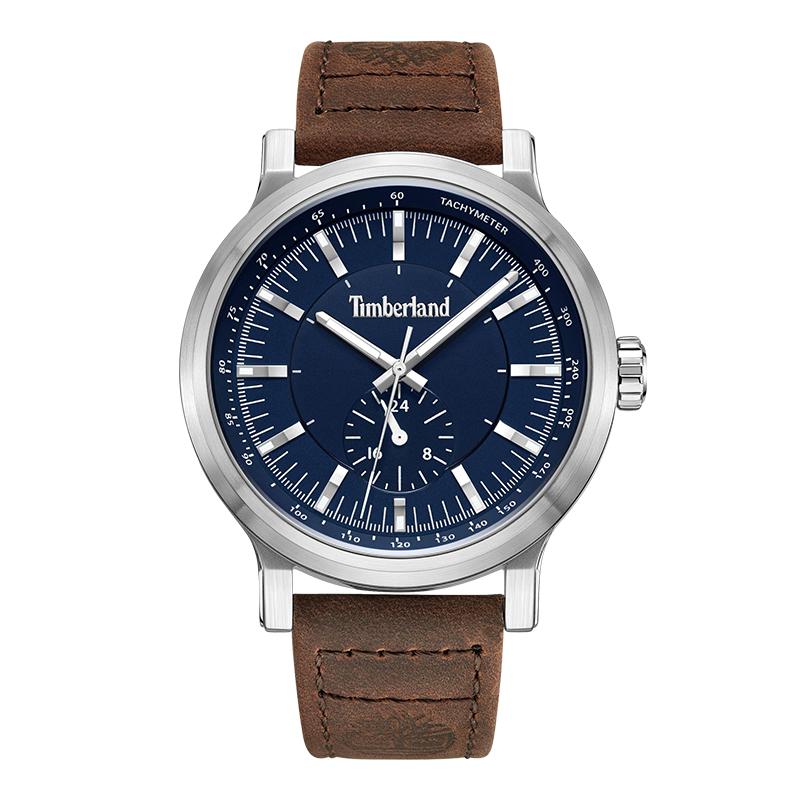 

Timberland Driscoll Series Watch Quartz Movement Leather Strap Blue Dial Men watches TDWGF2231001 TDWGF2231001