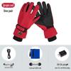 Rechargeable Heated Waterproof Gloves for Men & Women: Ideal for Motorcycling & Winter Activities