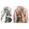 Water Transfer Printing Full Back Tattoo Sticker Buddha Pattern Full Back Temporary Tattoos  Unisex