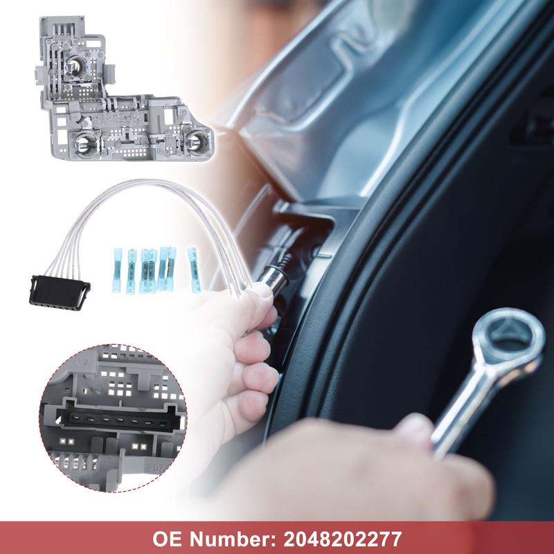 X Autohaux Left Tail Light Socket Wiring for Mercedes-Benz C-Class W204 12-14 No.204877