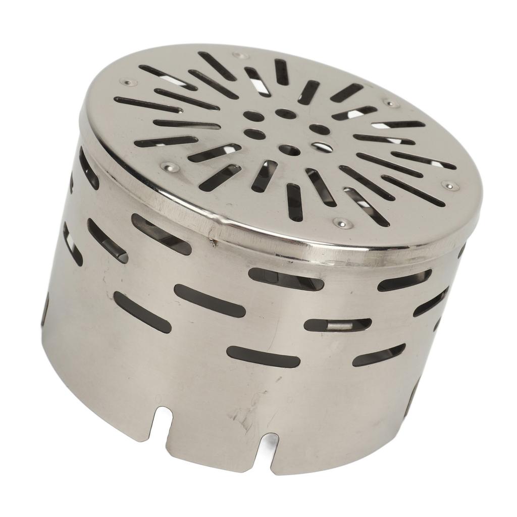 Camping Heater Stove Cover Stainless Steel Efficient Safe Outdoor Stove Heating Cover for BRS 6 11 15 53 56 Stove