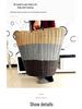 Lux Woven Rattan Laundry Basket - Elegant Clothes Storage Solution