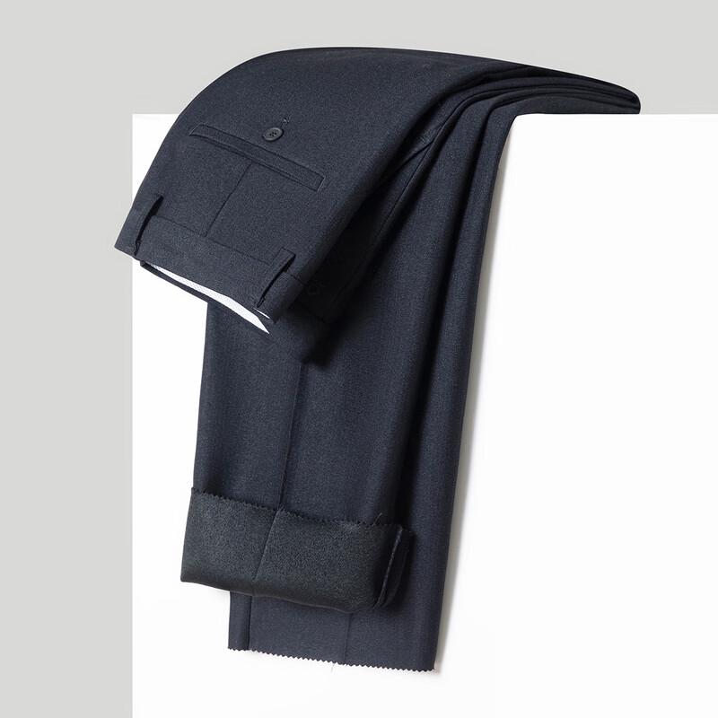 MONTAGUT Men's Cotton Blend Breathable Business Dress Pants