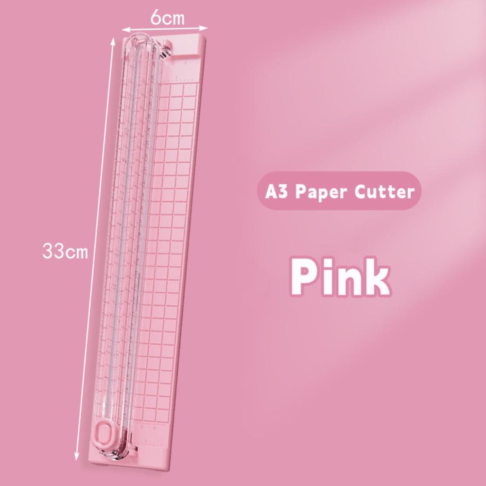 A3/A4 Paper Cutting Paper Cutter Bidirectional with Pull-out Ruler Paper Cutting Machine Portable Paper Trimmer School Office