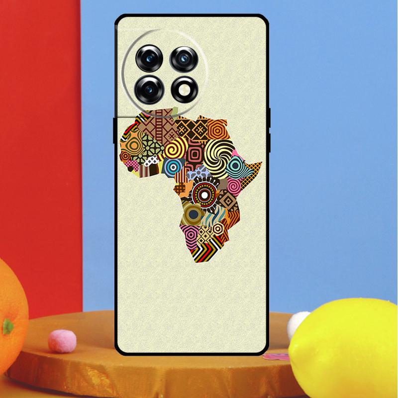 

Africa Map Geogra Cover For OnePlus Nord CE 4 2 3 Lite N30 N10 N20 OnePlus 13R 13 12 12R 11 10 Pro 10T 8T Case OnePlus 8T