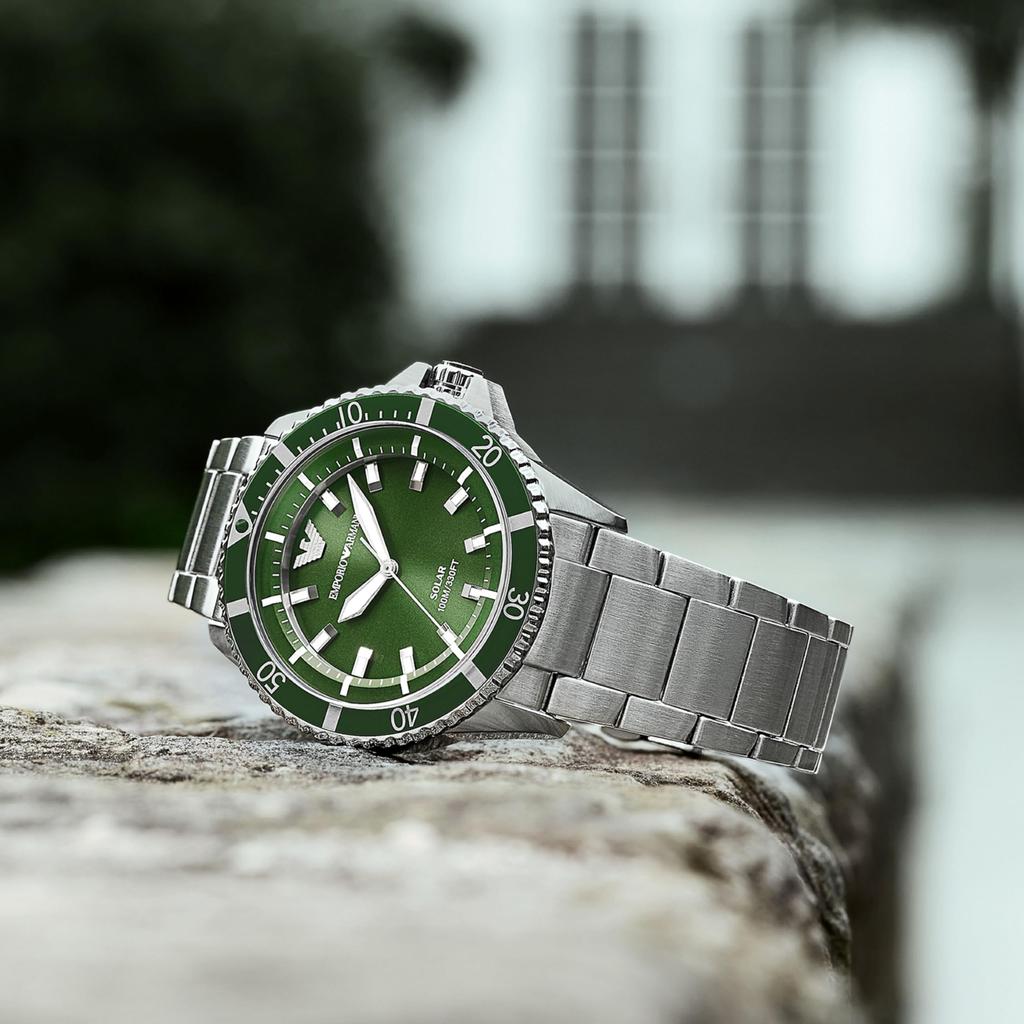 Emporio Armani World Explorer AR11698 Silver Watch Men's