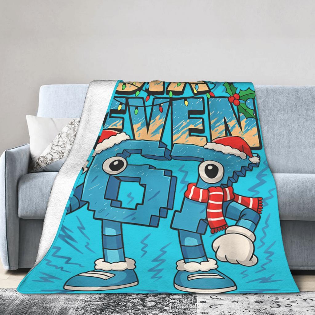 Steal a Brainrot Six Seven Italian Meme Gaming 67 Blanket Soft Warm Throw Blanket Winter Child Outdoor Pattern Bedspread