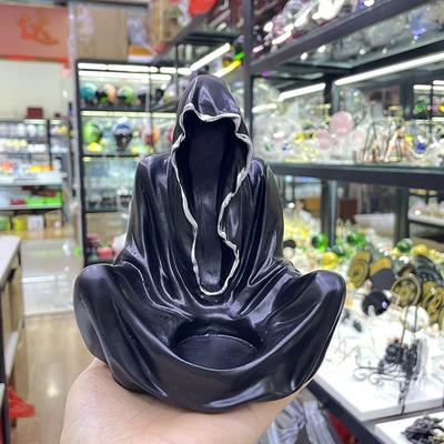 Nordischer Geisterzauberer Kerzenhalter kreativ Harz Nische kreative Ornament Halloween Geisterparty Atmosphäre Dekoration