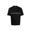 Ss23 Letter Logo Printed Crew Neck Short Sleeve T-Shirt Men Tops Black 3R1TBD-1JUVZ-0999