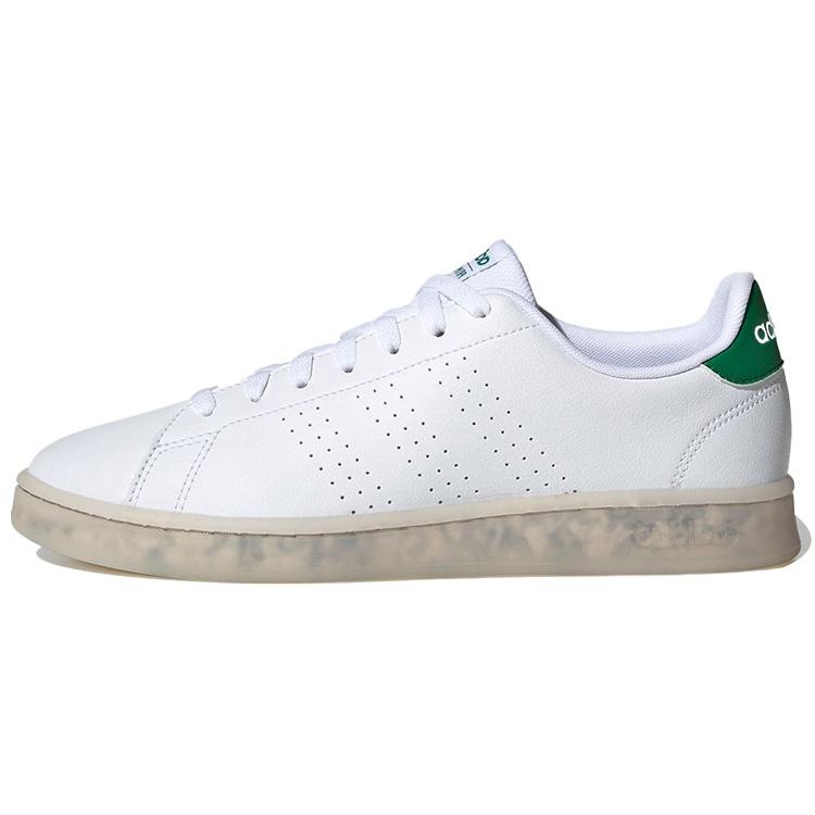 adidas Advantage Eco  White Green  Men s FY9679