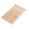 10 Stück Natürliche Holz-Wäscheklammern Holz Vintage Klammer Puppe Party Basteln