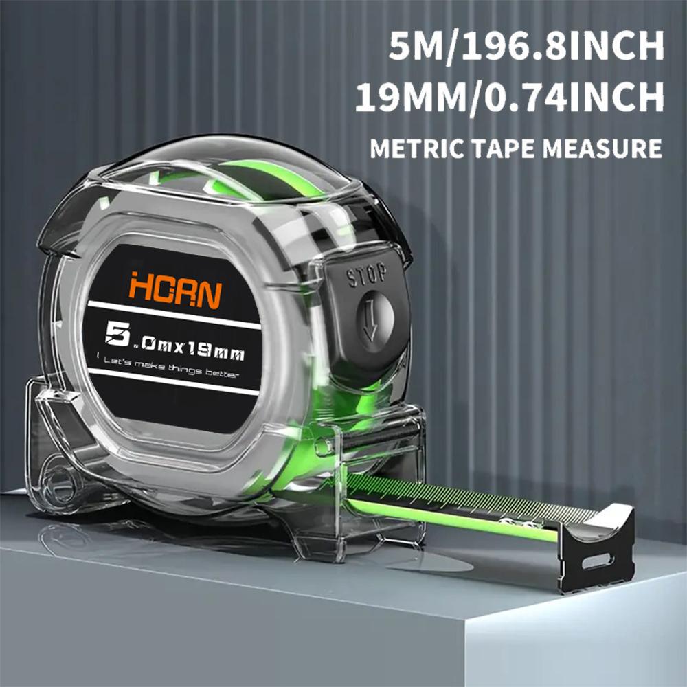 3-5-7-10 Meter Fluorescent Tape Measure Precision Thickened Scale Waterproof And Wear-Resistant Multipurpose Measuring Tool