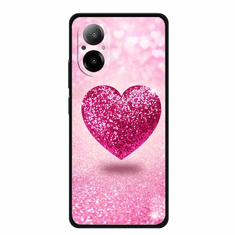 Pro Realme C67 4G Pouzdro Luxusní Měkký Silikon TPU Pouzdra na Telefon Zadní Kryt Pro RealmeC67 C 67 4G RMX3890 Nárazuvzdorné Láska Roztomilé funda