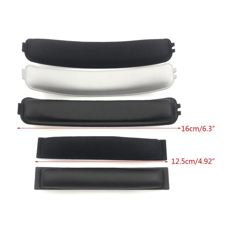 Replacements Mesh Leather Ear Pads Beam Cushions for Headsets Cover Earphone Earcups