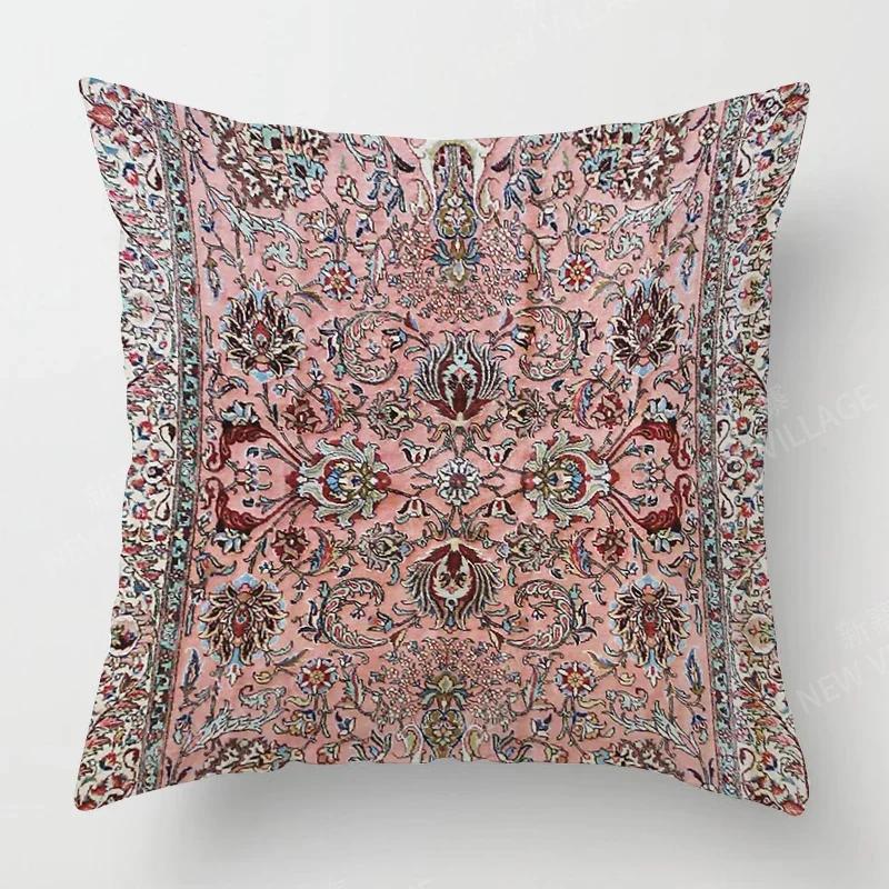 Jesienny wystrój domu jesienna poszewka na poduszkę dekoracyjną do salonu sofa boho 45x45cm 45*45 50*50 60x60cm 40*40 35x35cm Maroko