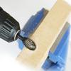 5Pcs Drill Bit Set Rotary Burr Set Wood Rasp File Drill Bits Rotary Rasp Set for Woodworking Rotary File Grinding Head