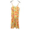 Zara Linen Blend Floral Cami One Piece 13-14 Orange Series Kid's Used