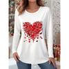 Spring Autumn Long Sleeve O-Neck Women T Shirts 3D Print Streetwear Casual Loose Tops Tees Plus Size